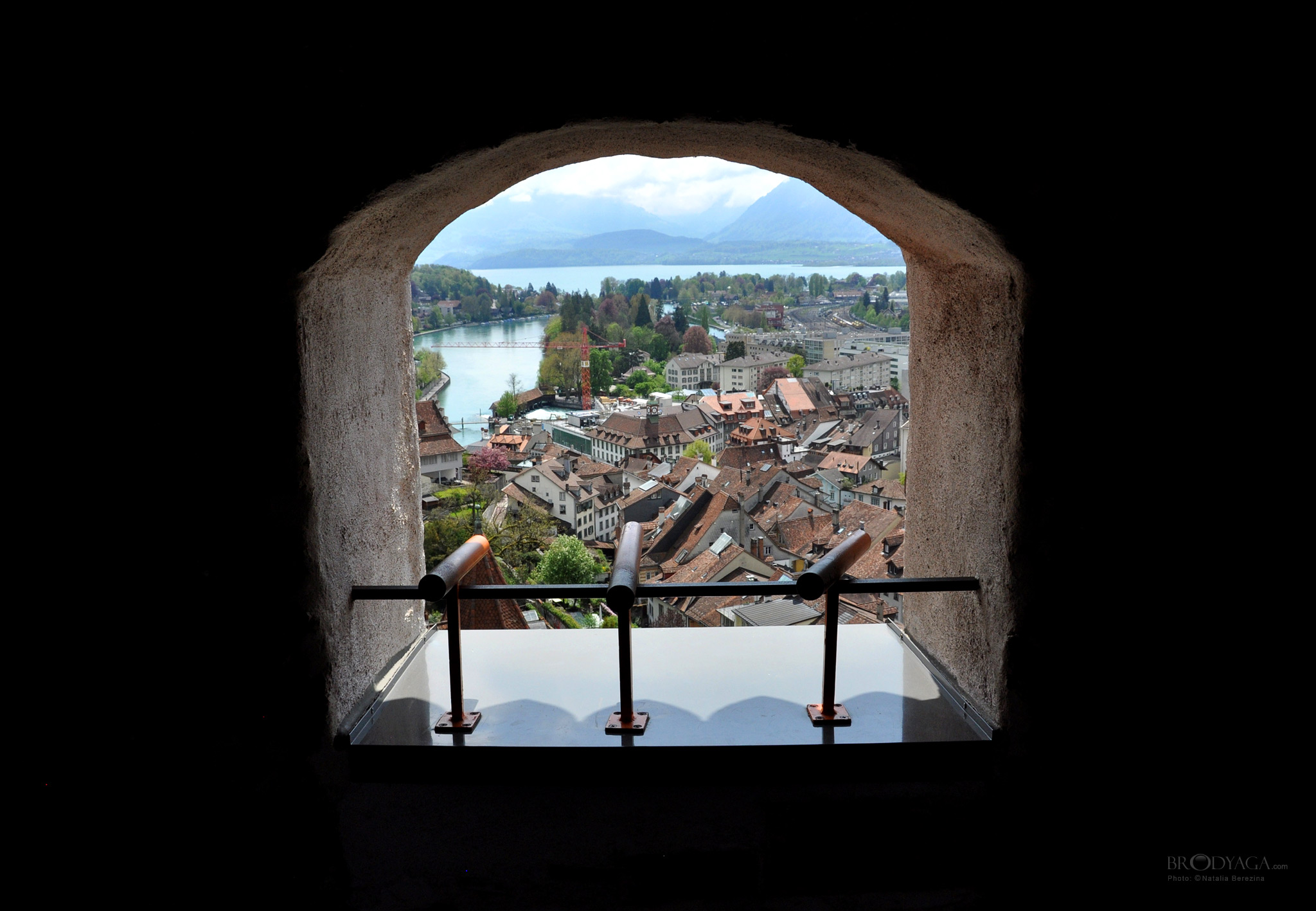 View from Thun Castle